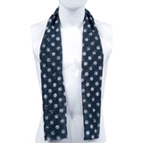 Custom Chop Shop Accessory Wornstar Custom Scarf - Black and White Dots