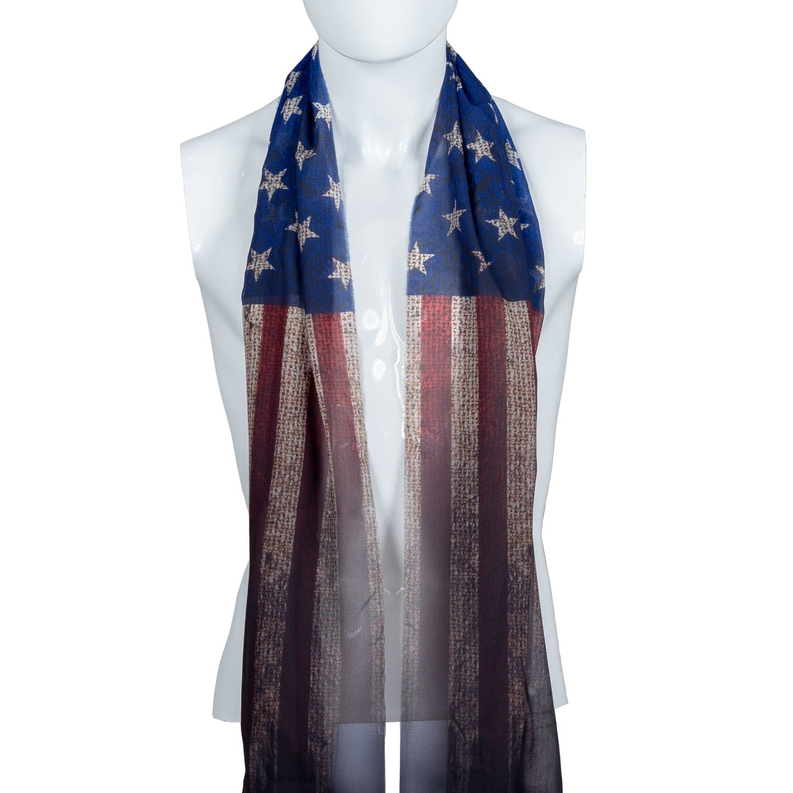 Custom Chop Shop Accessory Wornstar Custom Scarf - Flag