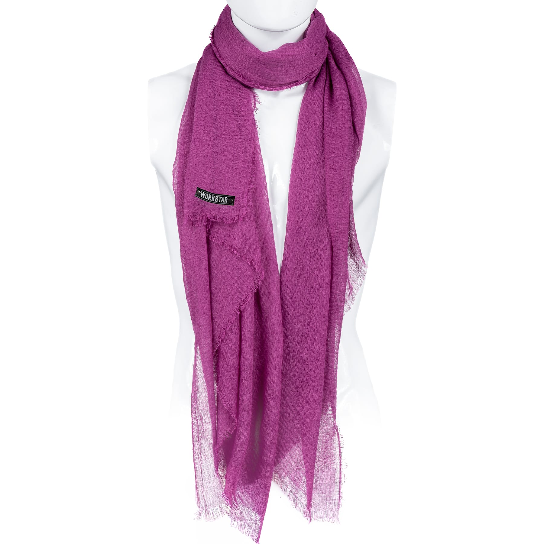 Custom Chop Shop Accessory Wornstar Custom Scarf - Fuschia