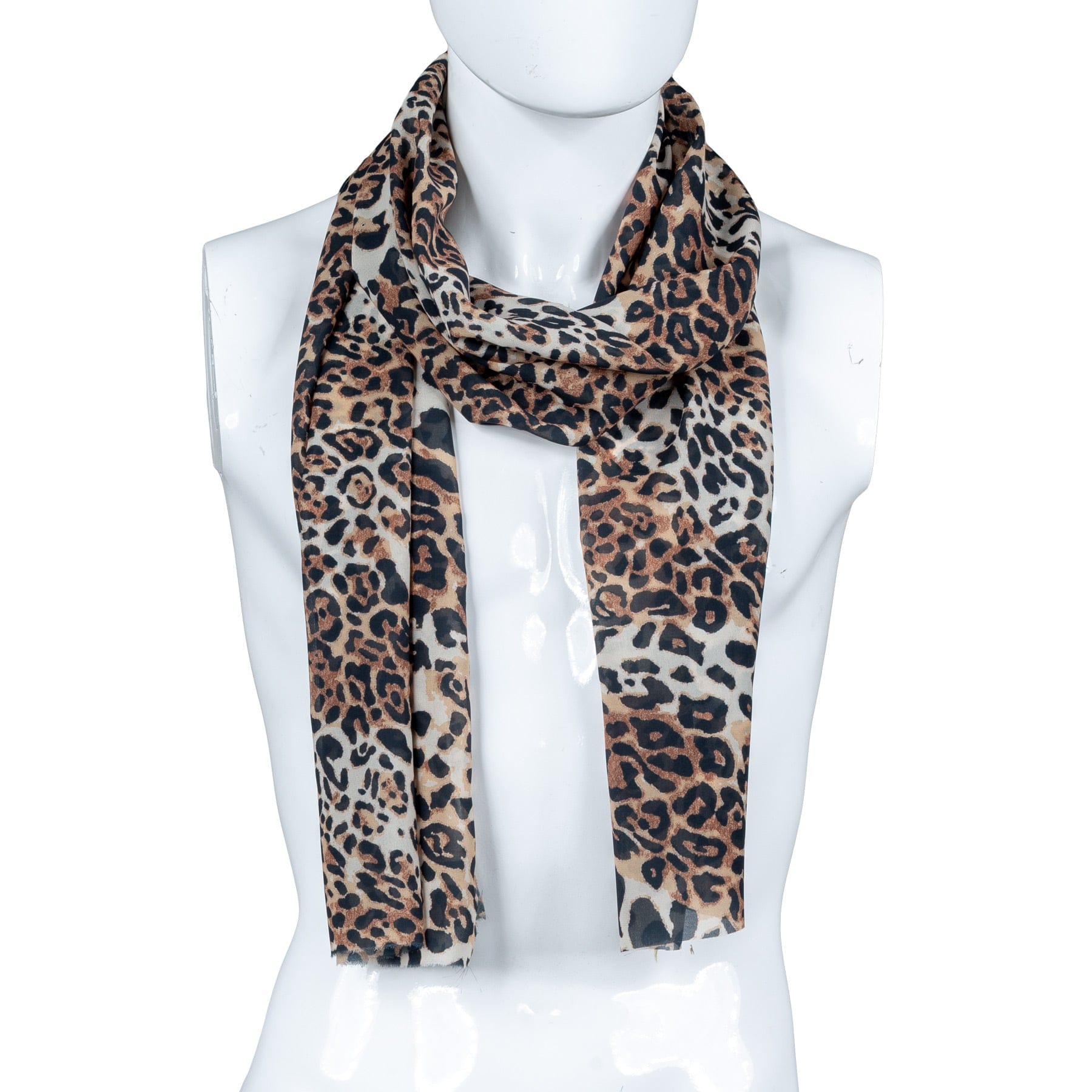 Custom Chop Shop Accessory Wornstar Custom Scarf - Leopard