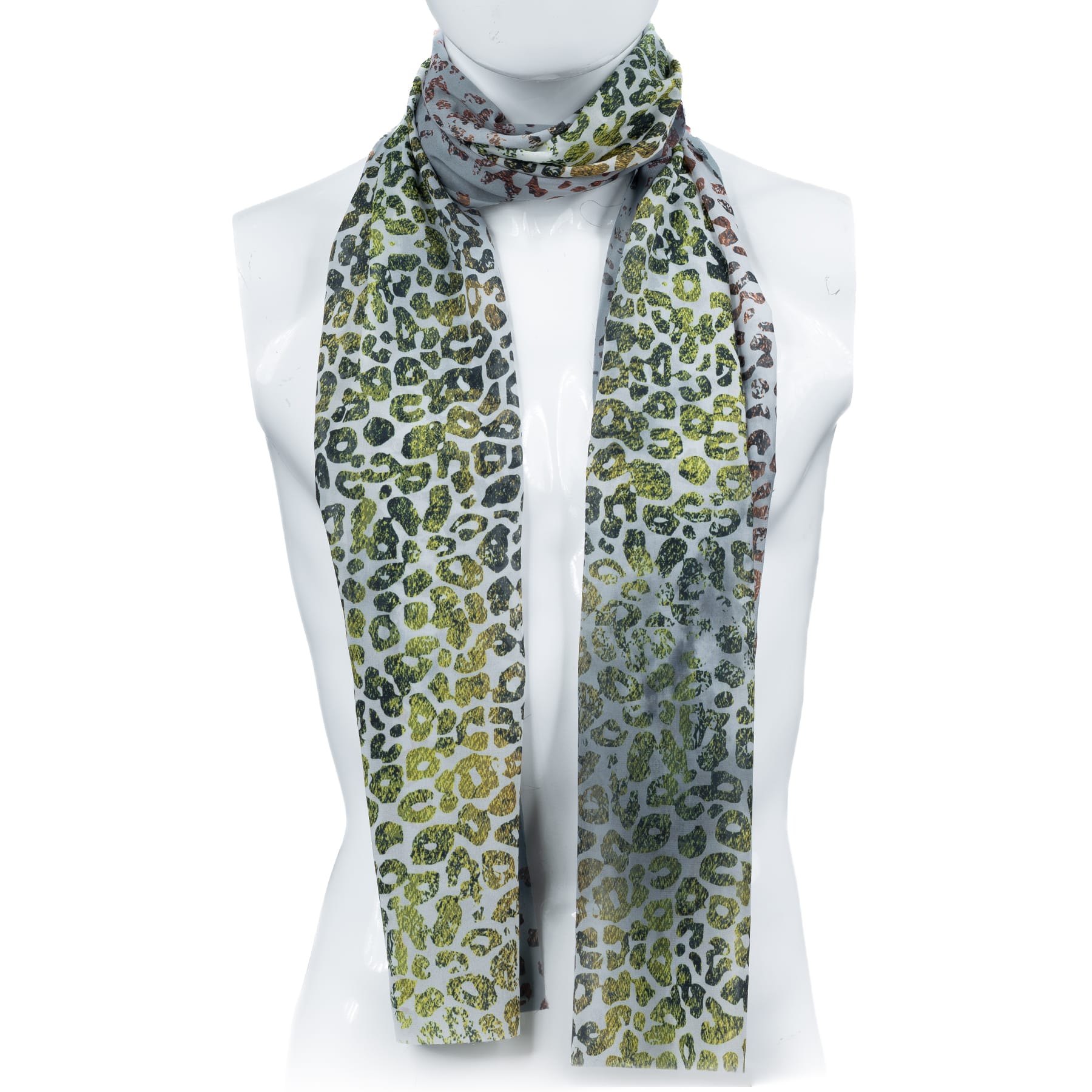 Custom Chop Shop Accessory Wornstar Custom Scarf - Leopard Multicolor