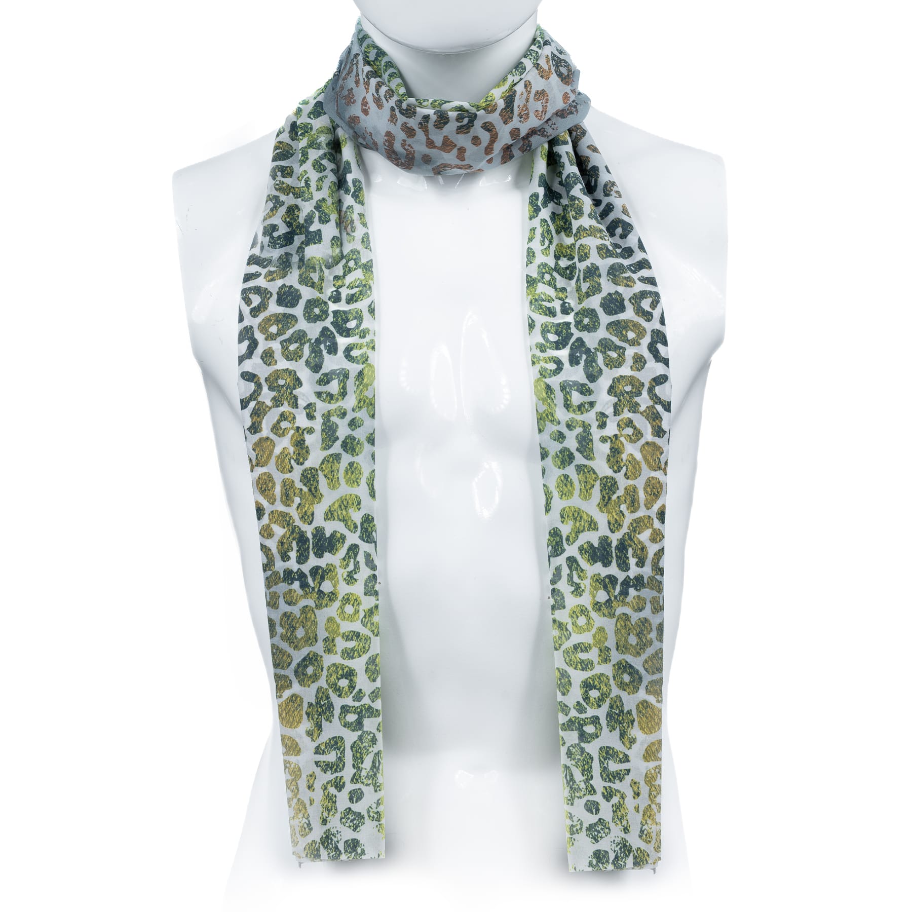Custom Chop Shop Accessory Wornstar Custom Scarf - Leopard Multicolor