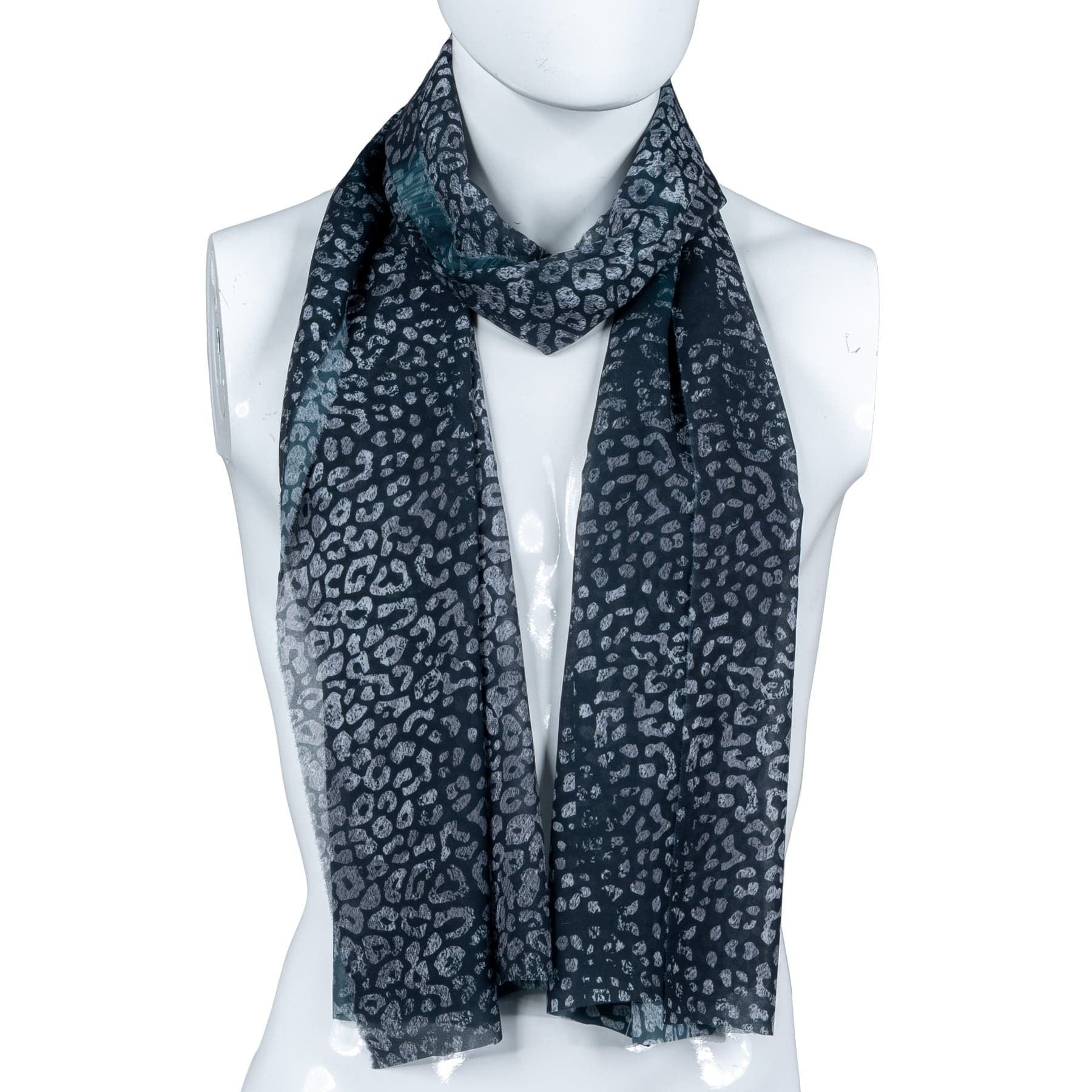 Custom Chop Shop Accessory Wornstar Custom Scarf - Snow Leopard