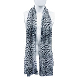 Custom Chop Shop Accessory Wornstar Custom Scarf - Zebra