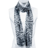 Custom Chop Shop Accessory Wornstar Custom Scarf - Zebra