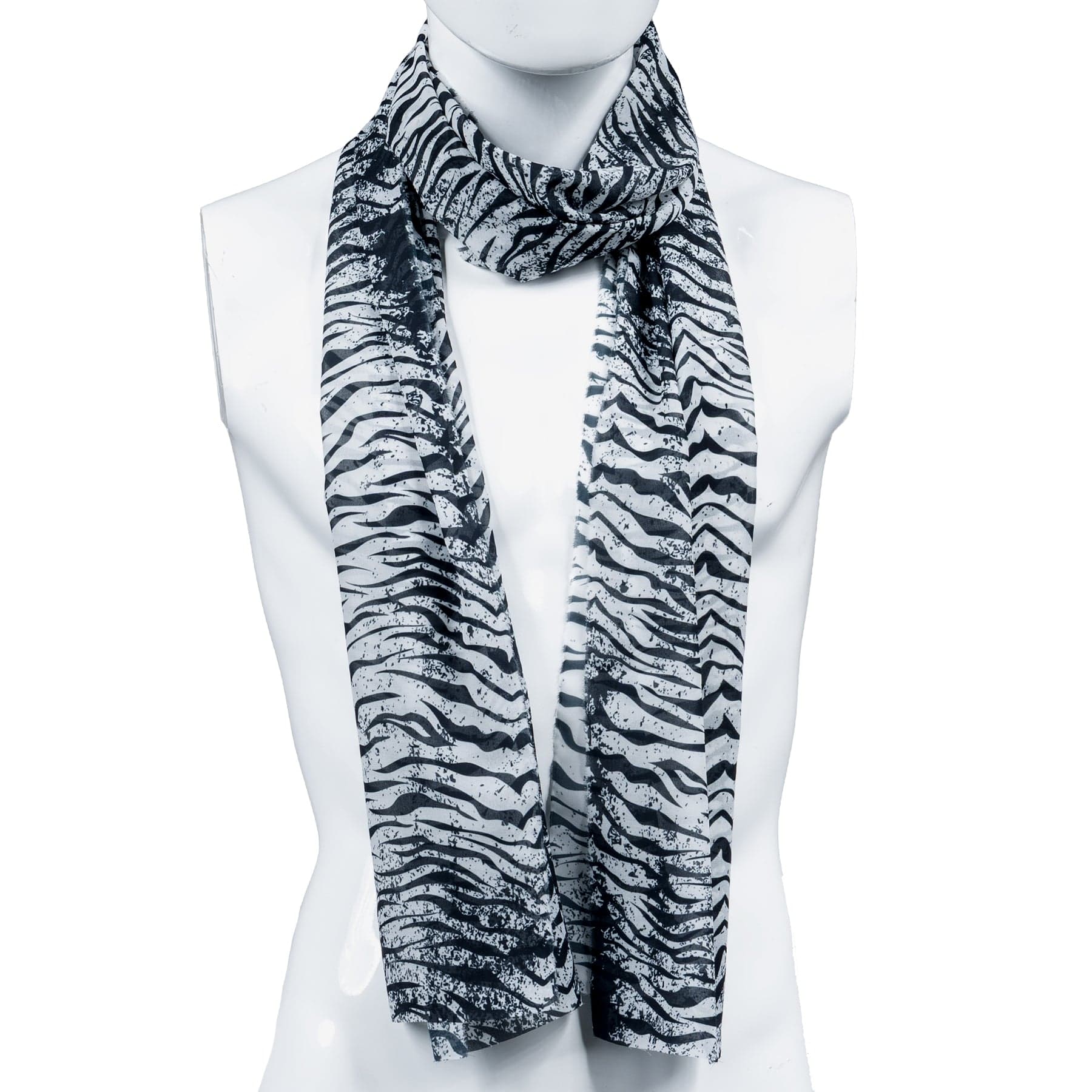 Custom Chop Shop Accessory Wornstar Custom Scarf - Zebra