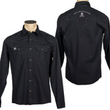Custom Chop Shop Button Down Wornstar Custom Shirt - WSCS25-019 - Ready to Ship - Size M