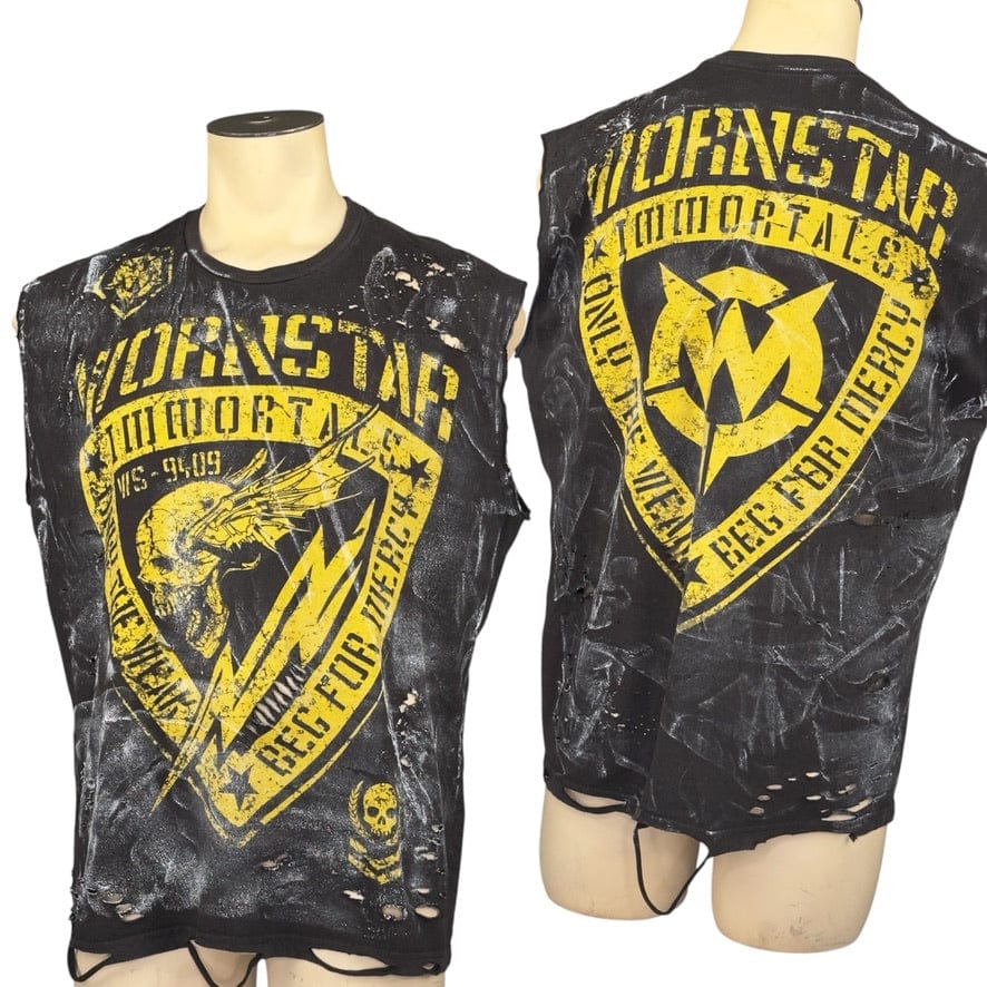 Custom Chop Shop T-Shirt Wornstar Custom - Sleeveless Cut Tee - Immortals - Ready to Ship