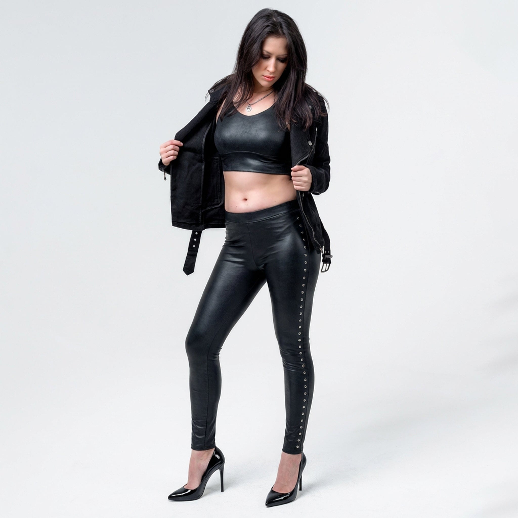 Custom Chop Shop Pants Wornstar Custom Studded Pants - Hellcat