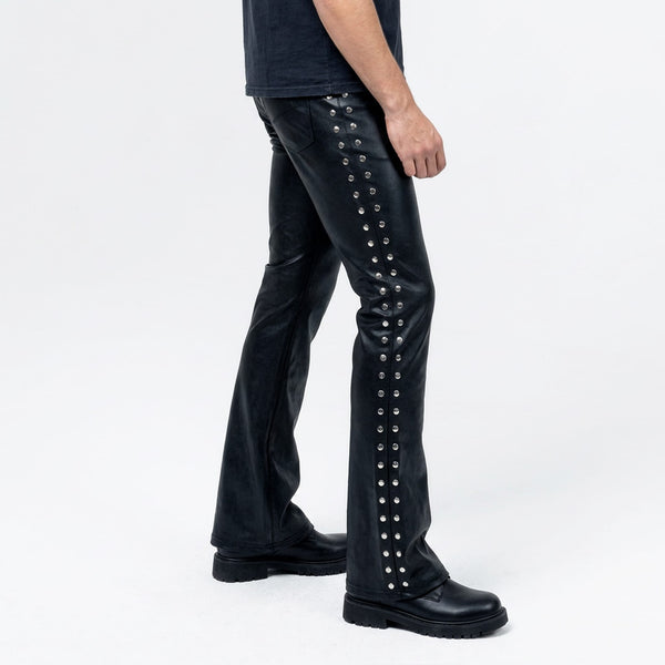 Wornstar Custom Studded Pants - Hellcat UF - Boot Cut - Wornstar