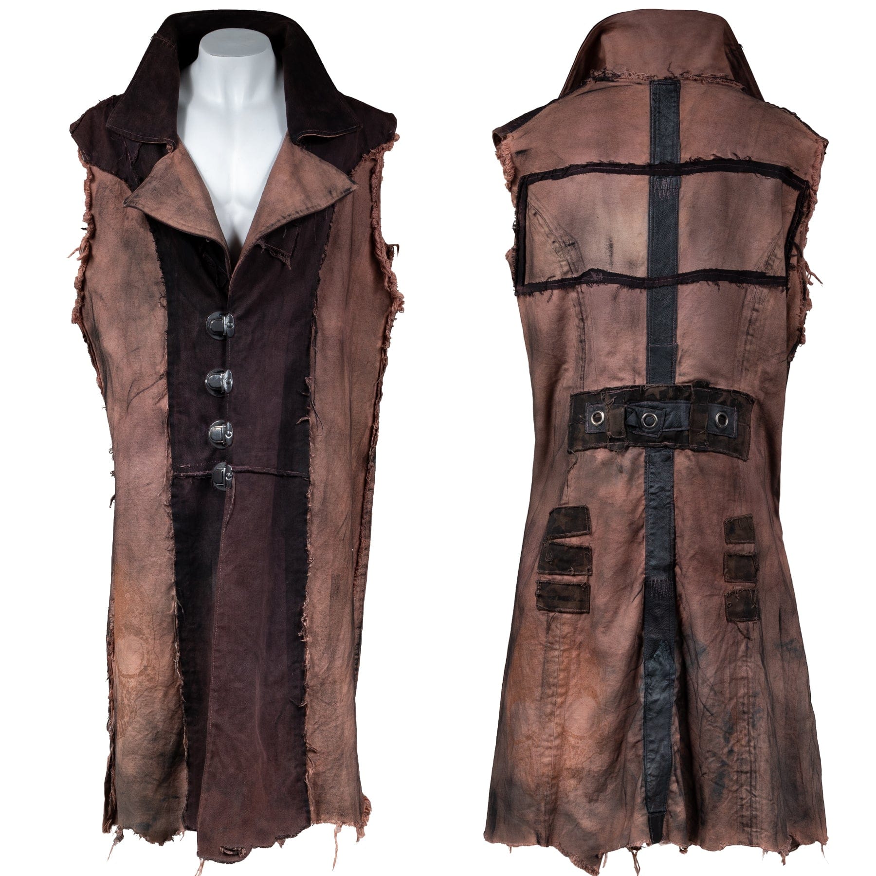 Custom Chop Shop Jacket Wornstar Custom Trench Jacket - Storm - Ready to Ship