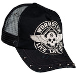 Custom Chop Shop Accessory Wornstar Custom Trucker Hat - Battalion - One of a Kind