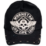 Custom Chop Shop Accessory Wornstar Custom Trucker Hat - Battalion - One of a Kind