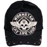 Custom Chop Shop Accessory Wornstar Custom Trucker Hat - Battalion - One of a Kind