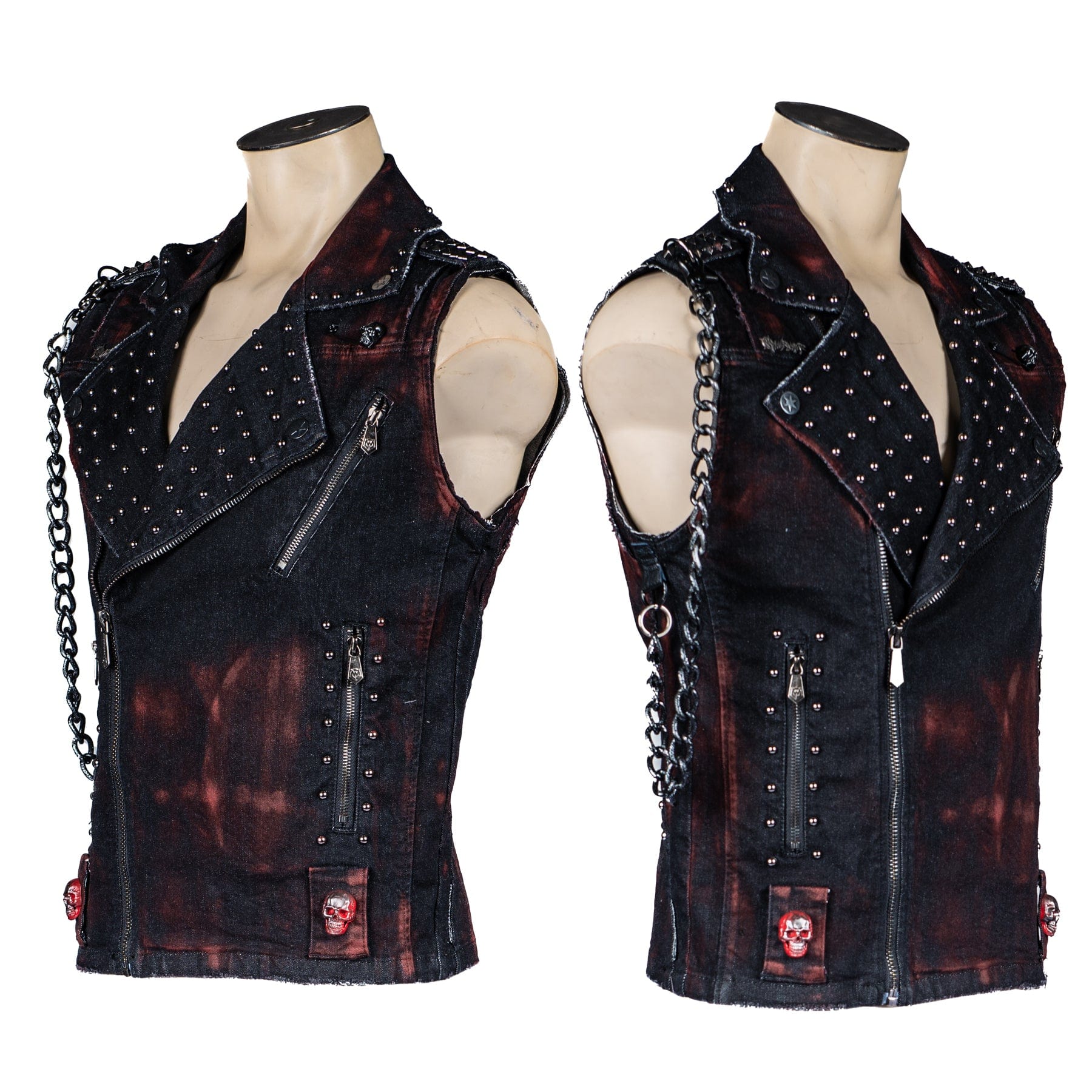 Custom Chop Shop Jacket Wornstar Custom Vest - Drake