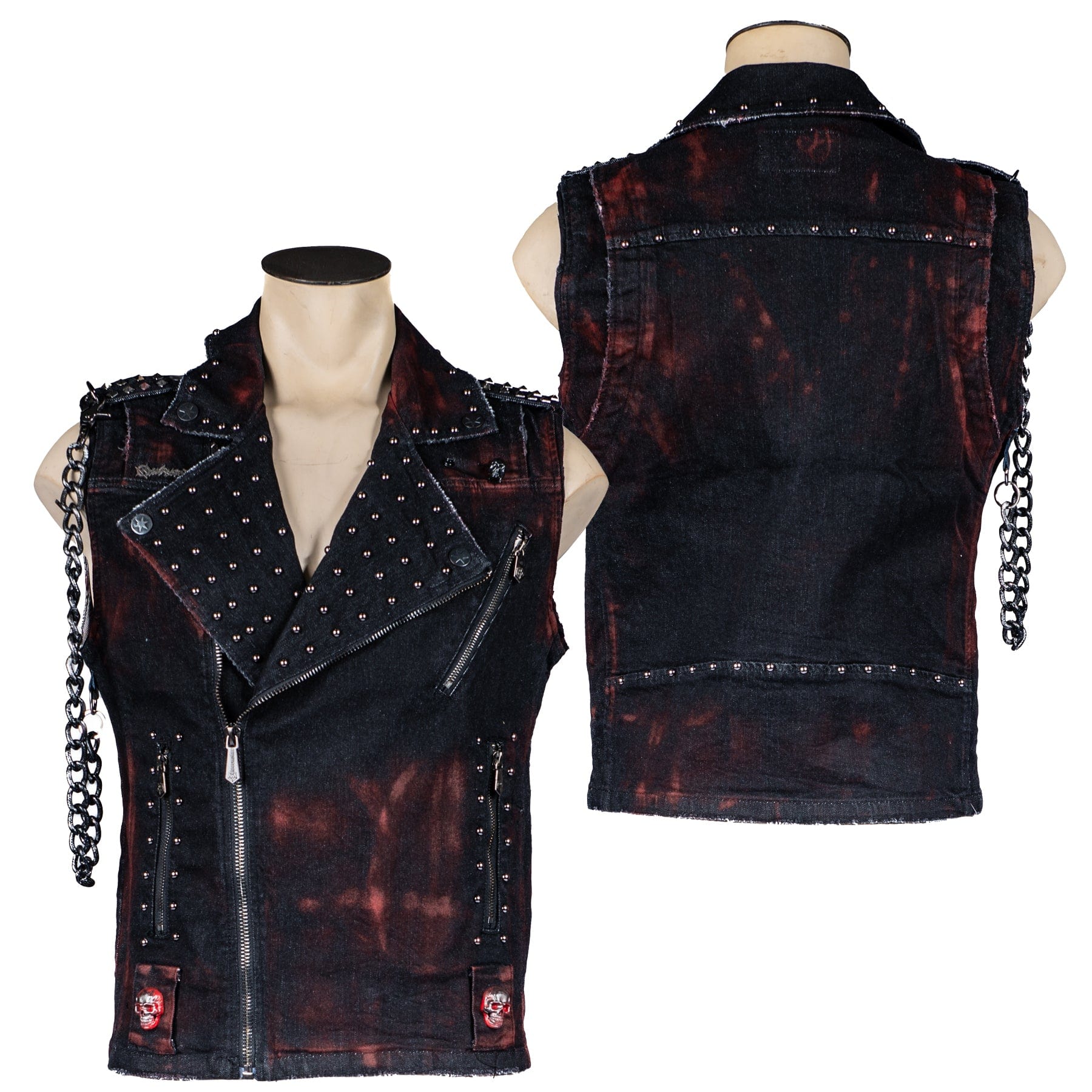 Custom Chop Shop Jacket Wornstar Custom Vest - Drake