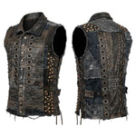 Custom Chop Shop Jacket Wornstar Custom Vest - Enigma