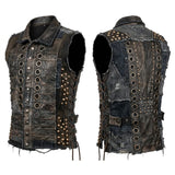 Custom Chop Shop Jacket Wornstar Custom Vest - Enigma