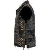 Custom Chop Shop Jacket Wornstar Custom Vest - Enigma