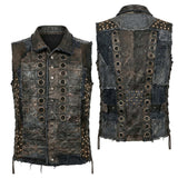 Custom Chop Shop Jacket Wornstar Custom Vest - Enigma