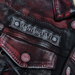 Custom Chop Shop Jacket Wornstar Custom Vest - Muerte - Ready to Ship - Size Large