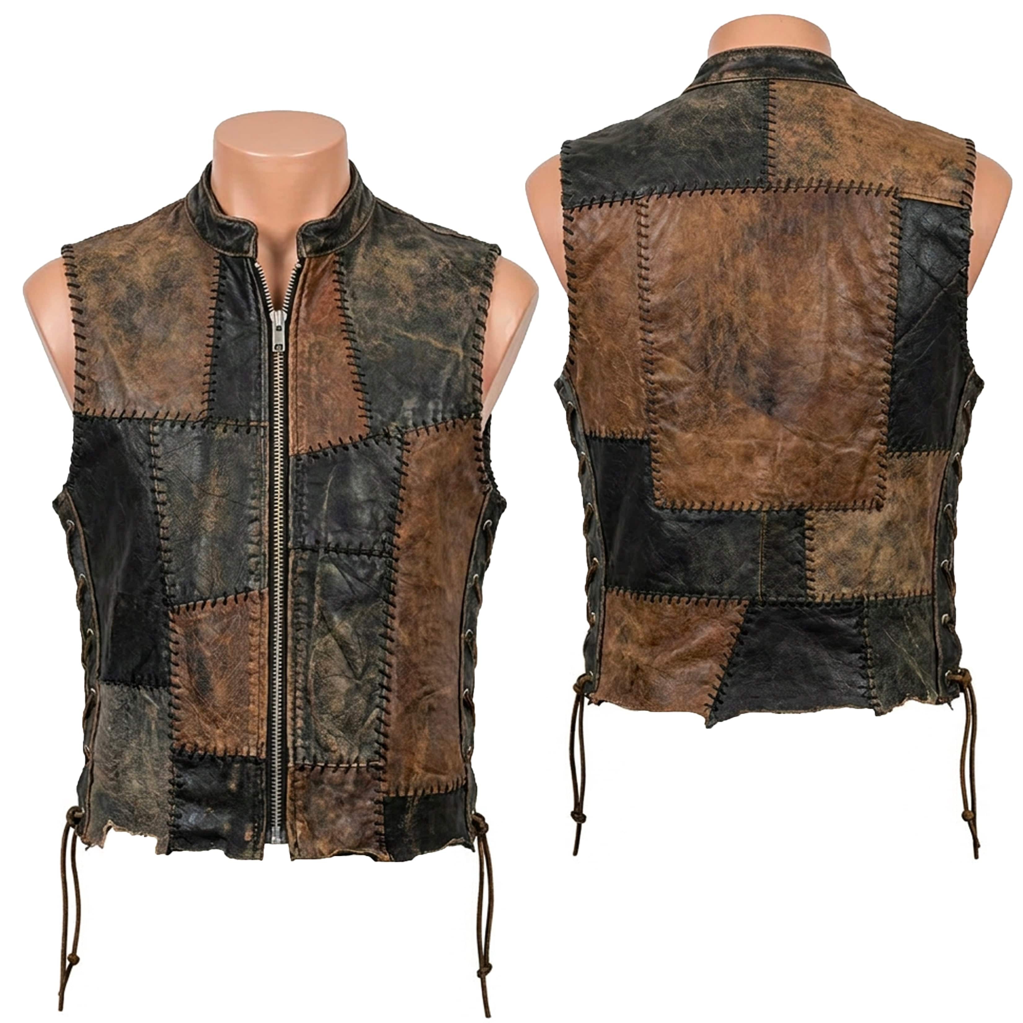 Custom Chop Shop Jacket Wornstar Custom Vest - Solace