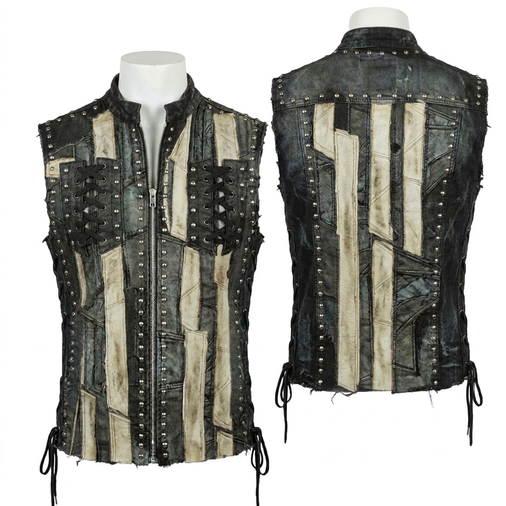 Custom Chop Shop Jacket Wornstar Custom Vest - Specter