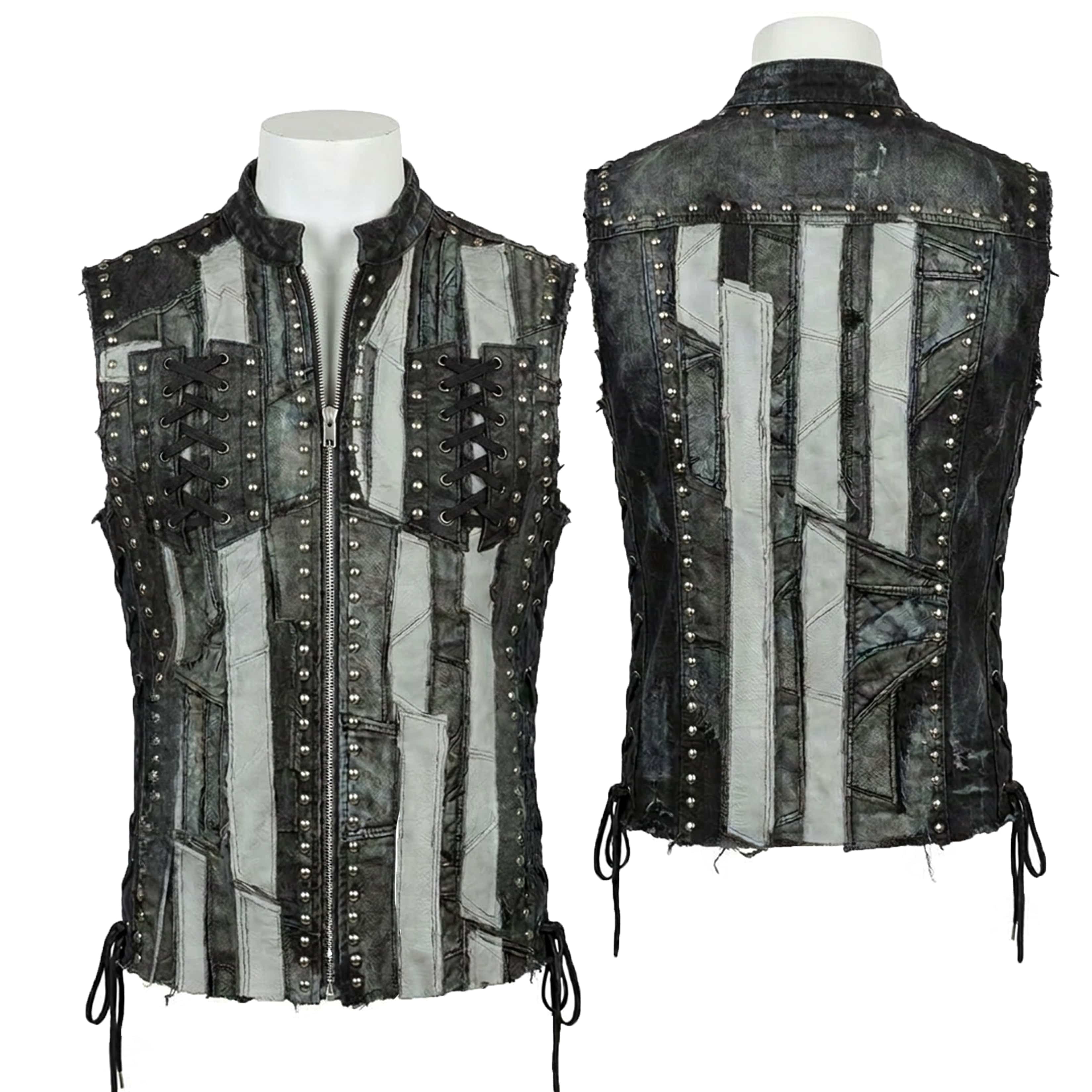Custom Chop Shop Jacket Wornstar Custom Vest - Specter