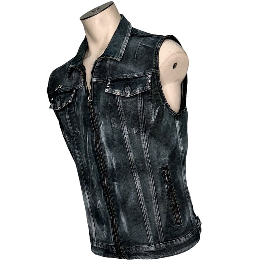 Custom Chop Shop Jacket Wornstar Custom Vest - Thunderstruck