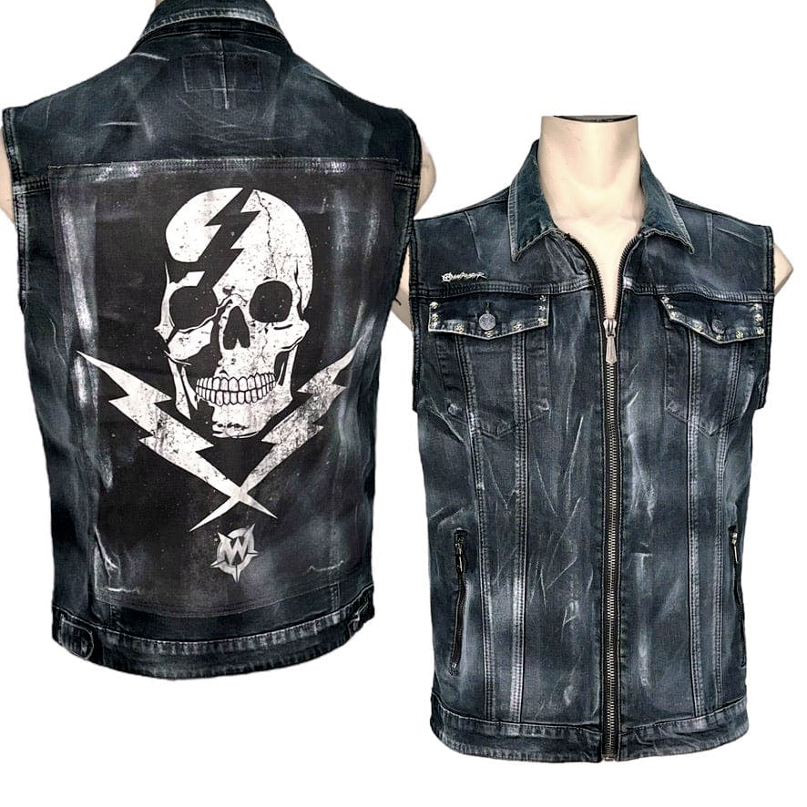 Wornstar Custom Vest - Thunderstruck