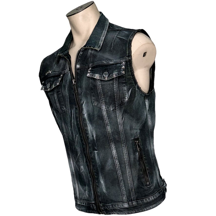 Wornstar Custom Vest - Thunderstruck