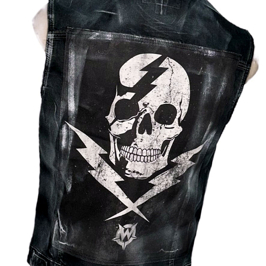 Wornstar Custom Vest - Thunderstruck