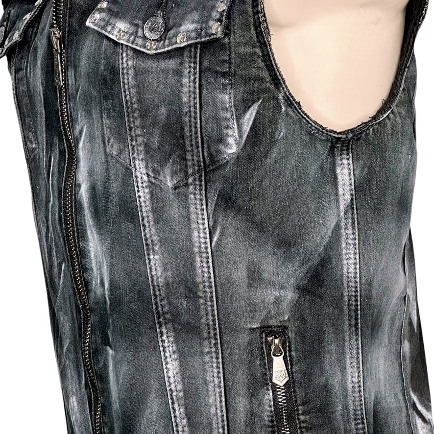 Wornstar Custom Vest - Thunderstruck