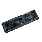 Custom Chop Shop Accessory Wornstar Custom Wristband Leather Cuff - Black Patchwork Metal Skull