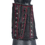 Custom Chop Shop Accessory Wornstar Custom - Wristband Leather Cuff - Stars and Scars