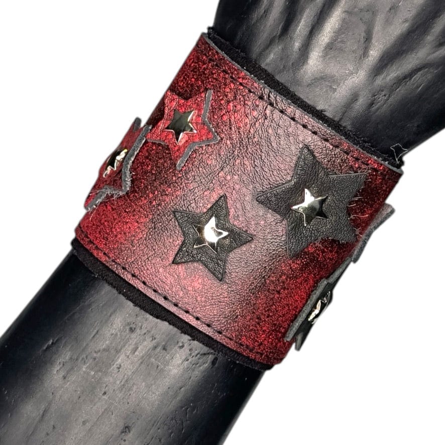 Custom Chop Shop Accessory Wornstar Custom - Wristband Leather Cuff - Stellar