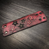 Custom Chop Shop Accessory Wornstar Custom - Wristband Leather Cuff - Stellar