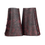 Custom Chop Shop Accessory Wornstar Custom - Wristband Leather Cuffs - Set of Two Gauntlets