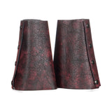 Custom Chop Shop Accessory Wornstar Custom - Wristband Leather Cuffs - Set of Two Gauntlets