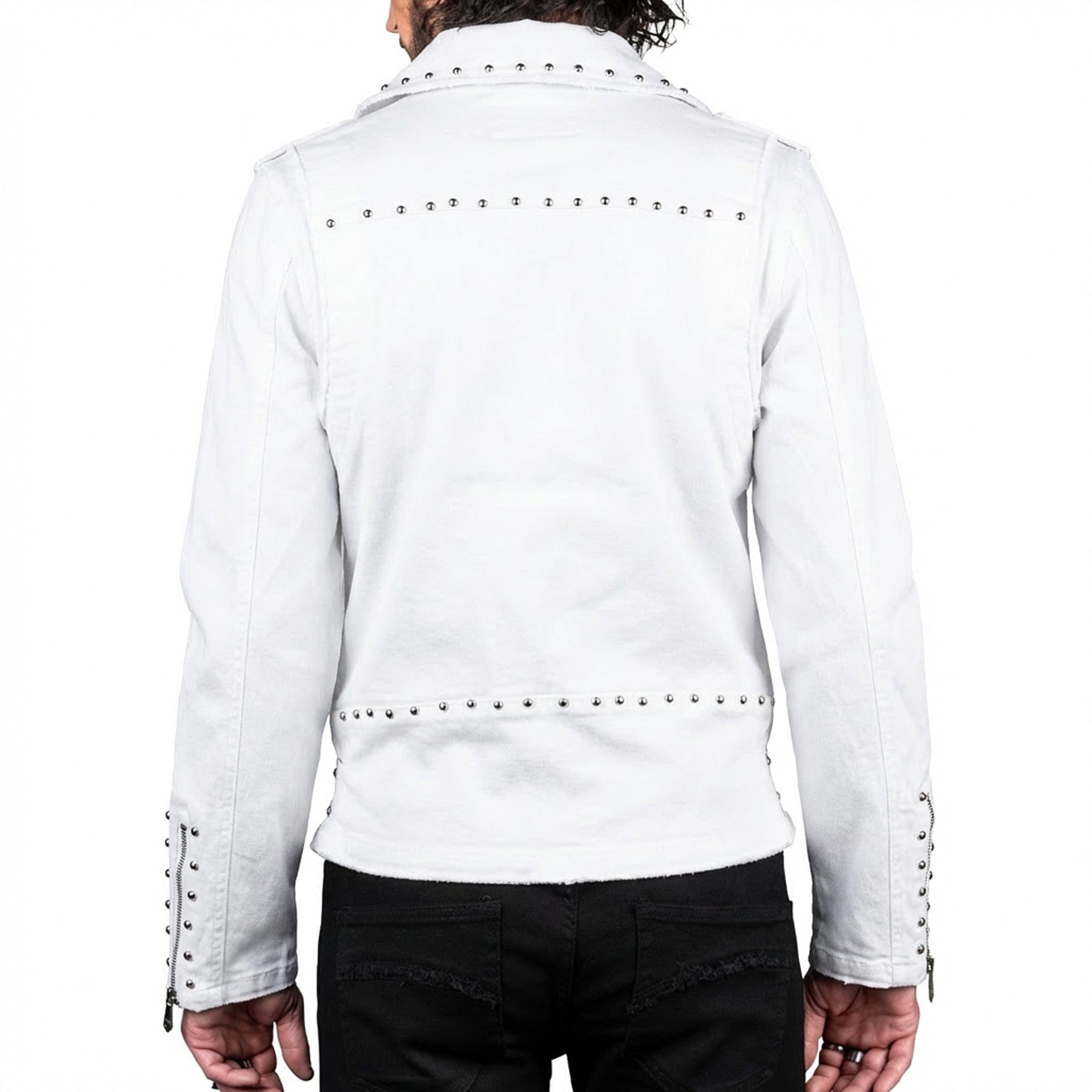 Custom Chop Shop Jacket Wrathchild Jacket - White - Sample