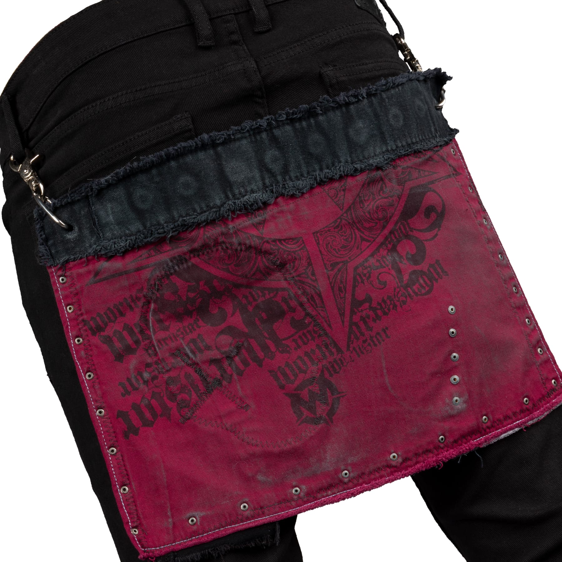 Custom Gallery Accessory Wornstar Custom Belt Flair - Ready to Ship - One of a Kind - 012