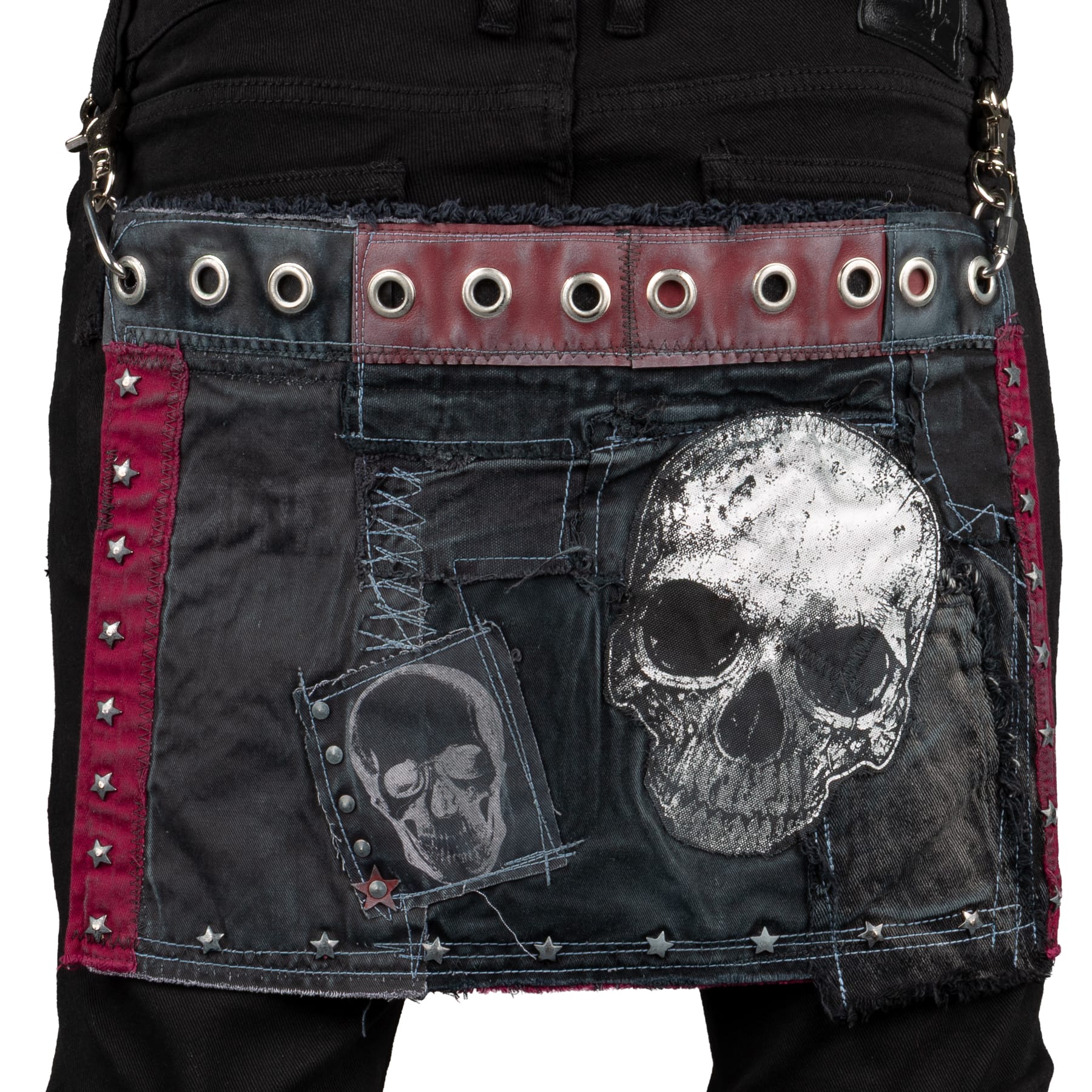 Custom Gallery Accessory Wornstar Custom Belt Flair - Ready to Ship - One of a Kind - 012