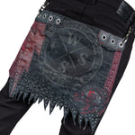 Custom Gallery Accessory Wornstar Custom Belt Flair - Ready to Ship - One of a Kind - 014