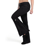 Essentials Collection Pants Hellraiser Side Zipper Jeans - Black