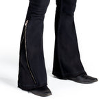 Essentials Collection Pants Hellraiser Side Zipper Jeans - Black
