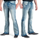 Essentials Collection Pants Hellraiser Side Zipper Jeans - Classic Blue