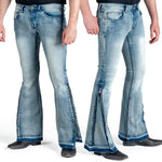 Essentials Collection Pants Hellraiser Side Zipper Jeans - Classic Blue