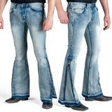 Essentials Collection Pants Hellraiser Side Zipper Jeans - Classic Blue