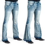 Essentials Collection Pants Hellraiser Side Zipper Jeans - Classic Blue