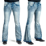 Essentials Collection Pants Hellraiser Side Zipper Jeans - Classic Blue